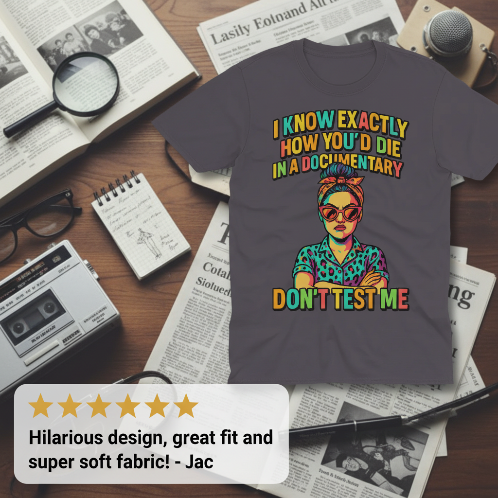 Don't Test Me Documentary T-Shirt_extreme_za