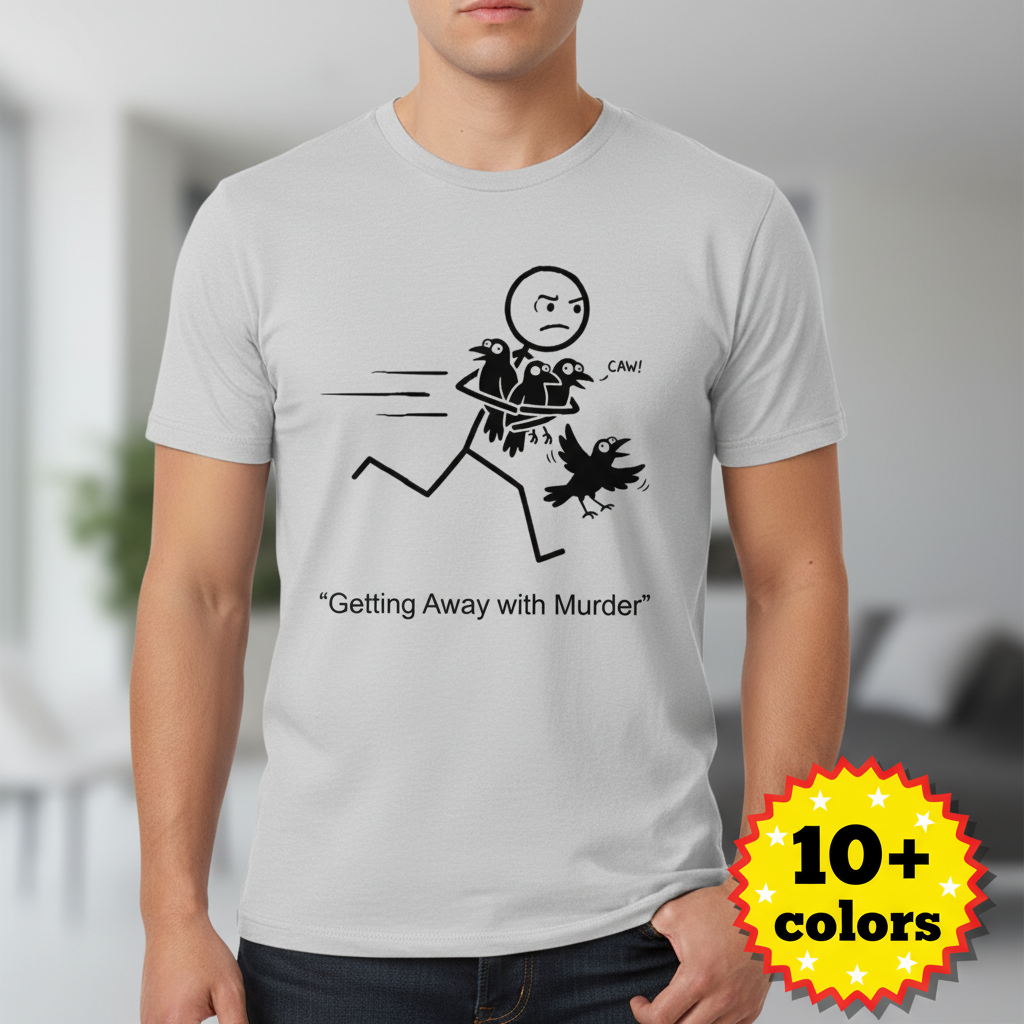 Getting Away with Murder T-Shirt_badge