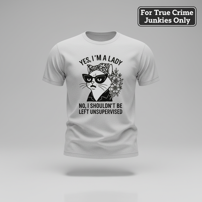 Unsupervised Cat Lady T-Shirt_3d_float