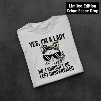 Unsupervised Cat Lady T-Shirt_fold_tilt