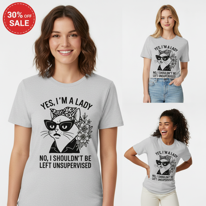 Unsupervised Cat Lady T-Shirt_clean