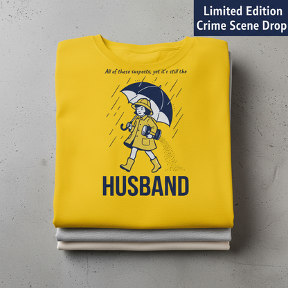 All These Suspects T-Shirt_stacked_flatlay