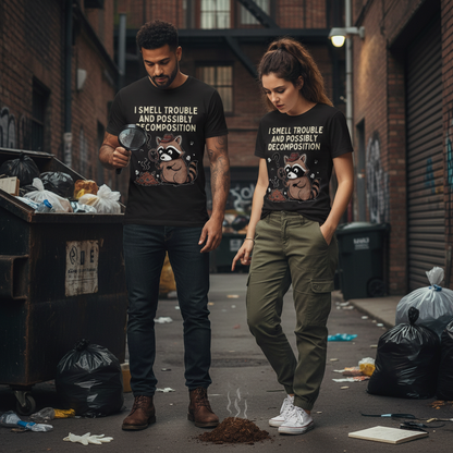 Detective Raccoon T-Shirt_extreme_za