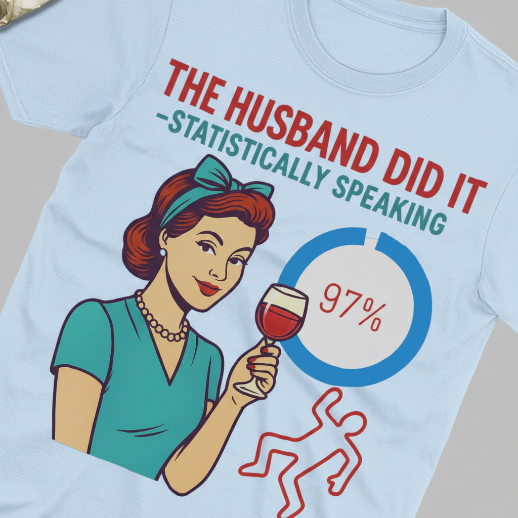 The Husband Did It T-Shirt_extreme_za