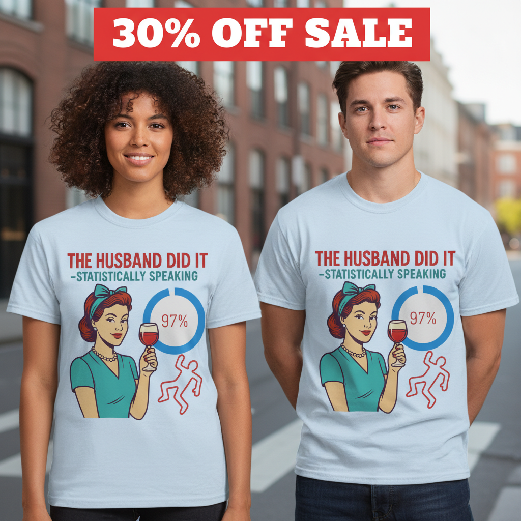 The Husband Did It T-Shirt_clean