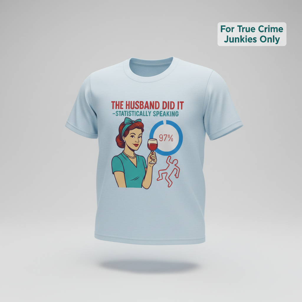 The Husband Did It T-Shirt_3d_float