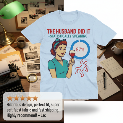 The Husband Did It T-Shirt_extreme_za