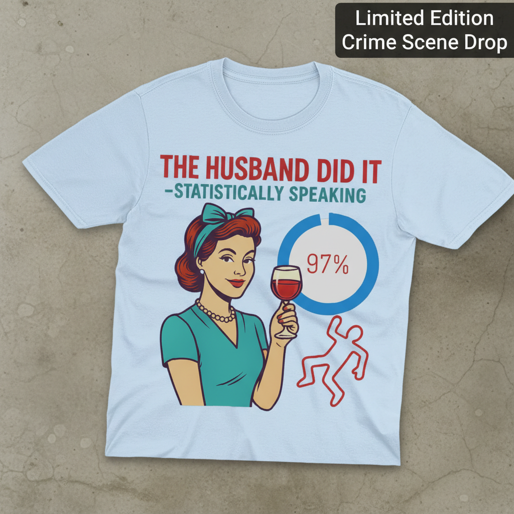 The Husband Did It T-Shirt_fold_tilt