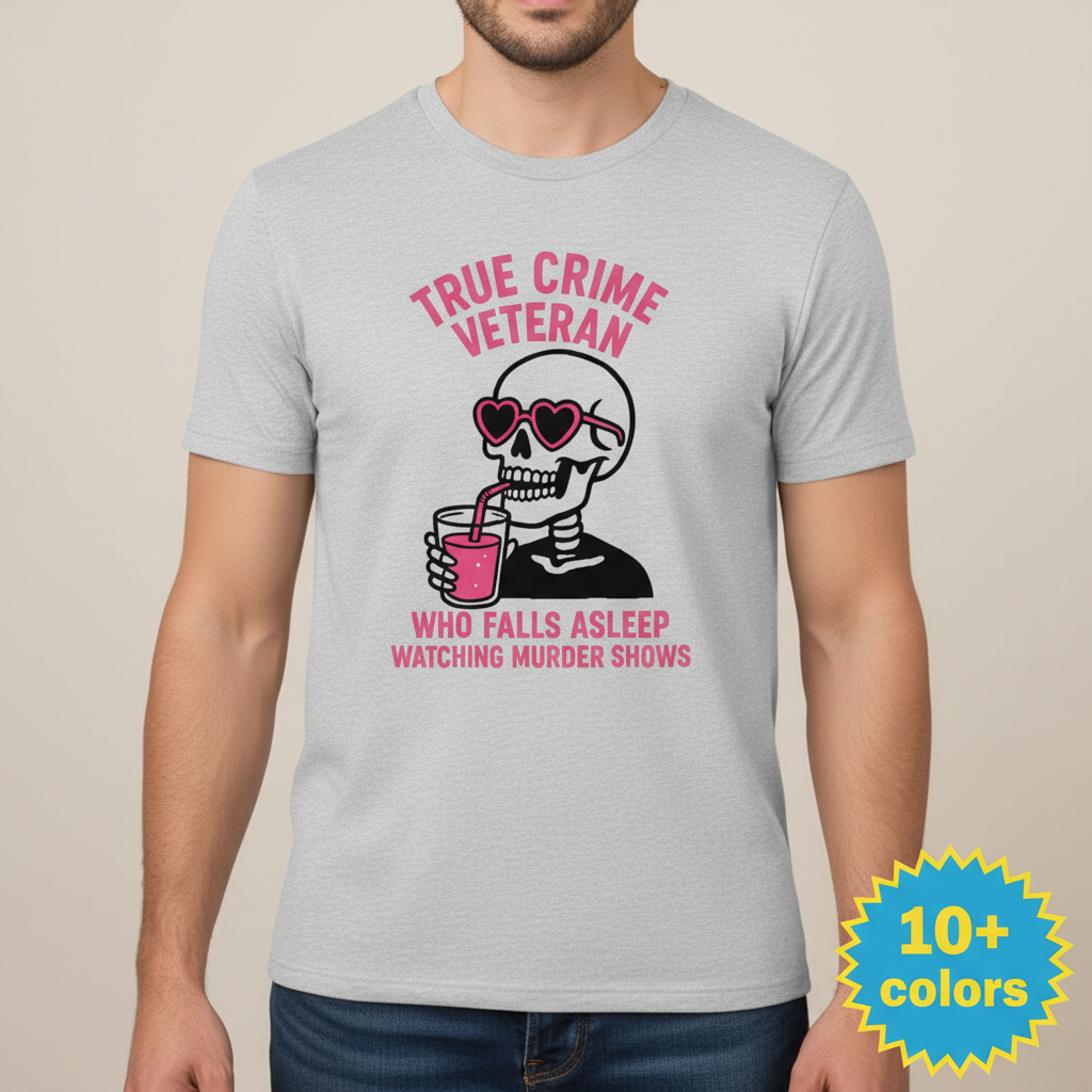 True Crime Veteran T-Shirt_badge
