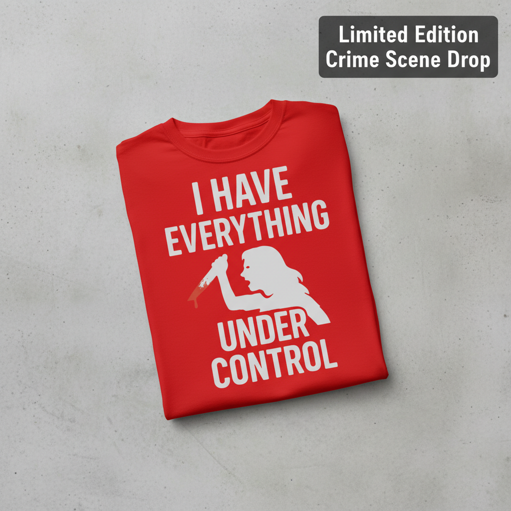 Under Control Killer T-Shirt_fold_tilt