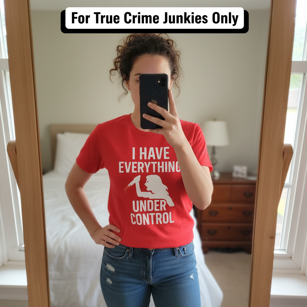 Under Control Killer T-Shirt_mirror_selfie