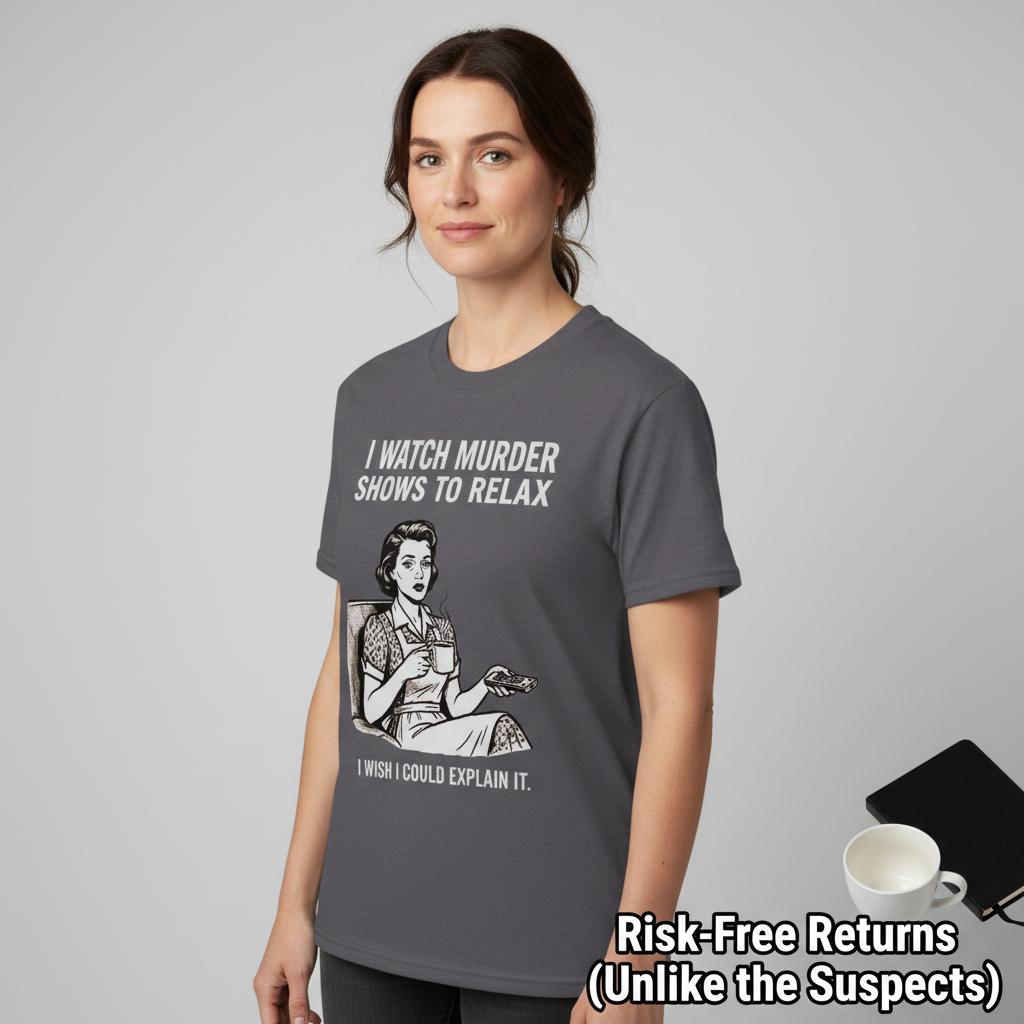 Murder Shows & Chill T-Shirt__space