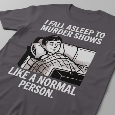 Murder Shows and Chill T-Shirt__detail