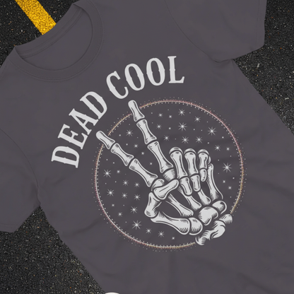 Dead Cool Skeleton Peace T-Shirt_extreme_za