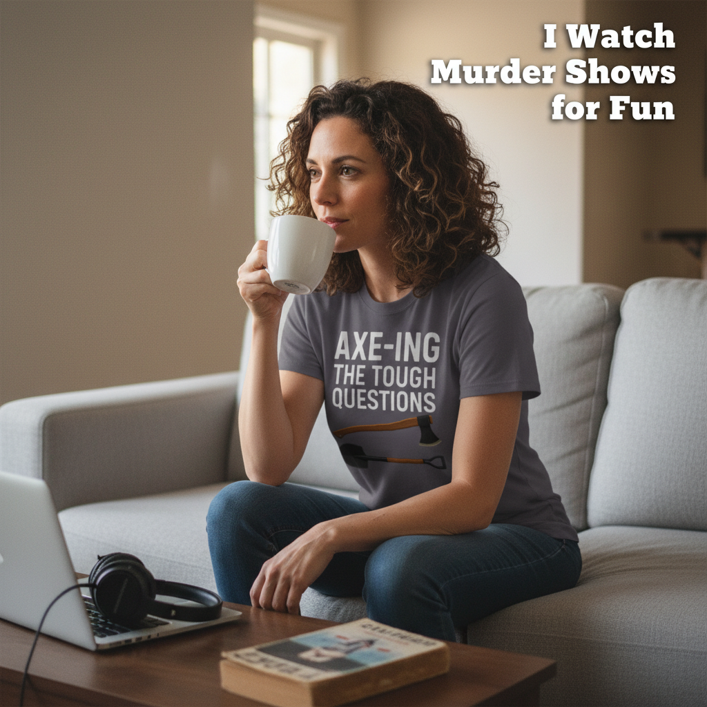 Axe-ing the Tough Questions T-Shirt__use