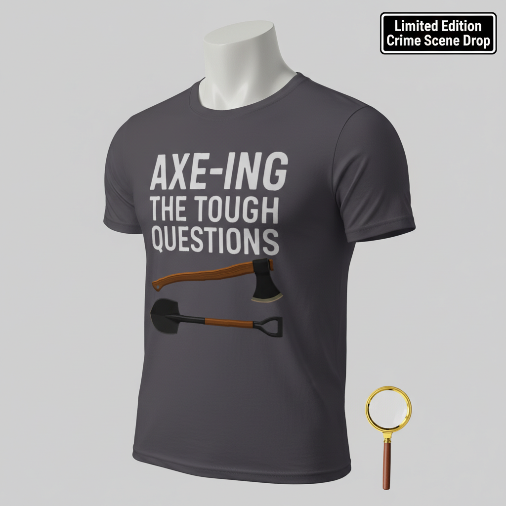 Axe-ing the Tough Questions T-Shirt__space