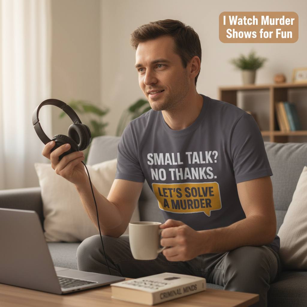 Let's Solve a Murder T-Shirt__use