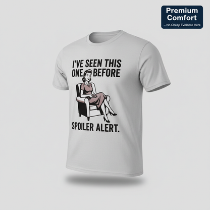 Spoiler Alert Retro T-Shirt__space