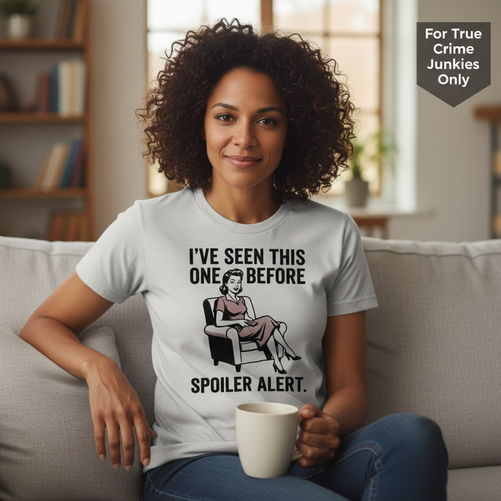 Spoiler Alert Retro T-Shirt__lifestyle