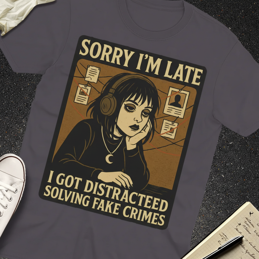 Solving Fake Crimes T-Shirt_extreme_za