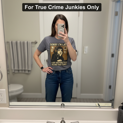 Solving Fake Crimes T-Shirt_mirror_selfie