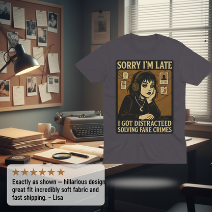 Solving Fake Crimes T-Shirt_extreme_za