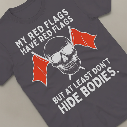 Red Flags Skull T-Shirt_extreme_za