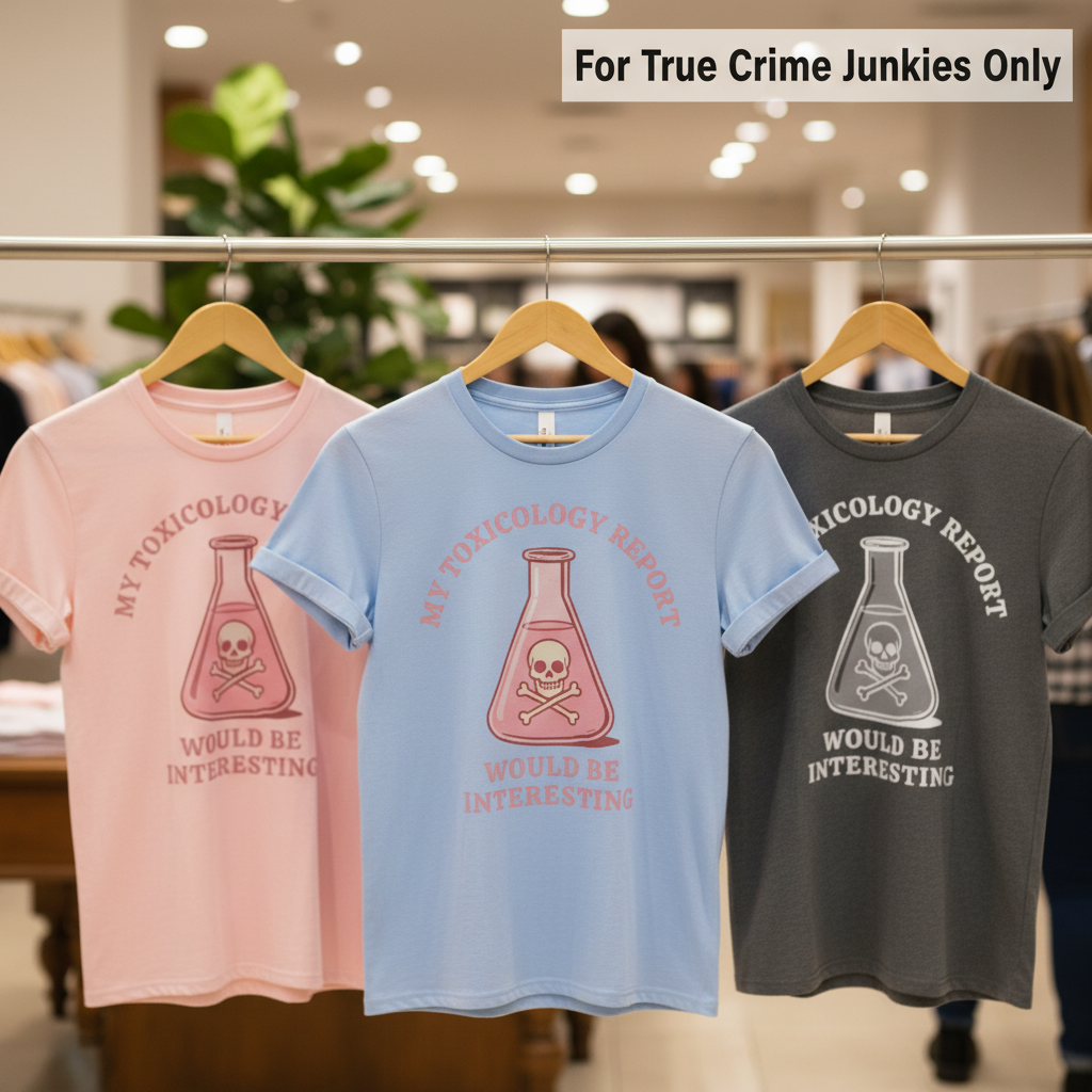 Toxicology Humor T-Shirt_boutique_rack
