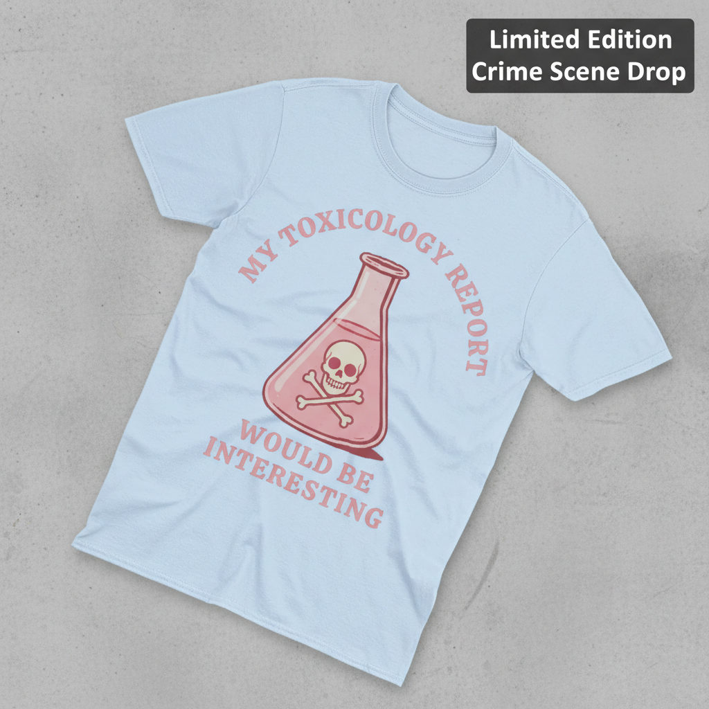 Toxicology Humor T-Shirt_fold_tilt