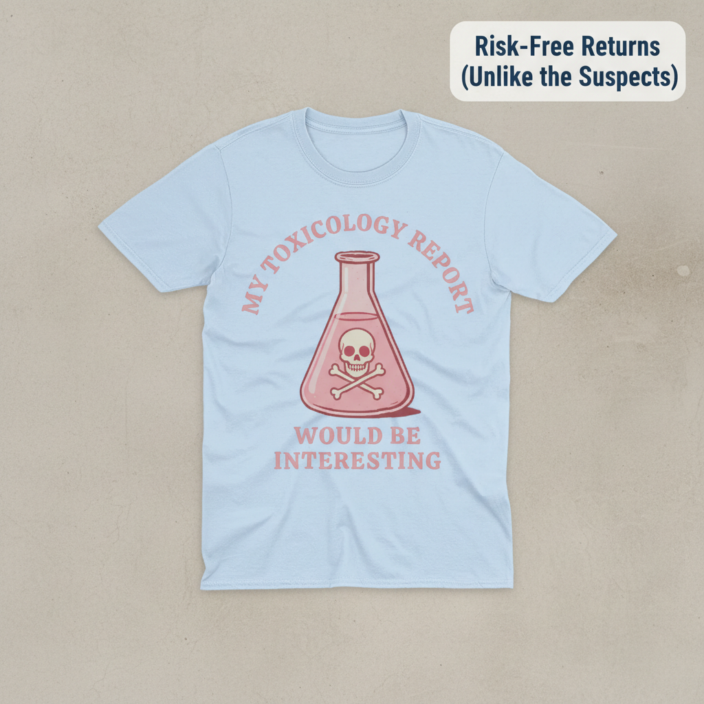 Toxicology Humor T-Shirt_clean