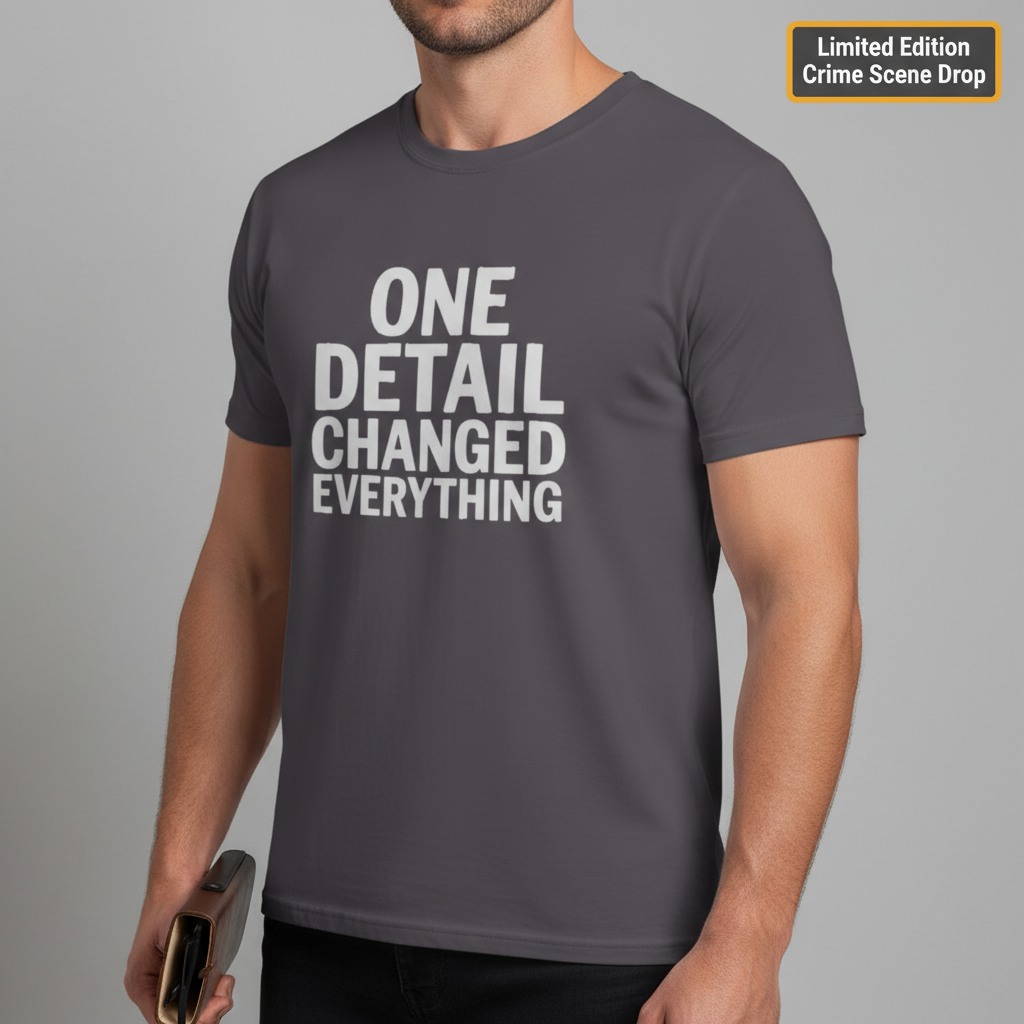 One Detail Changed Everything T-Shirt__space