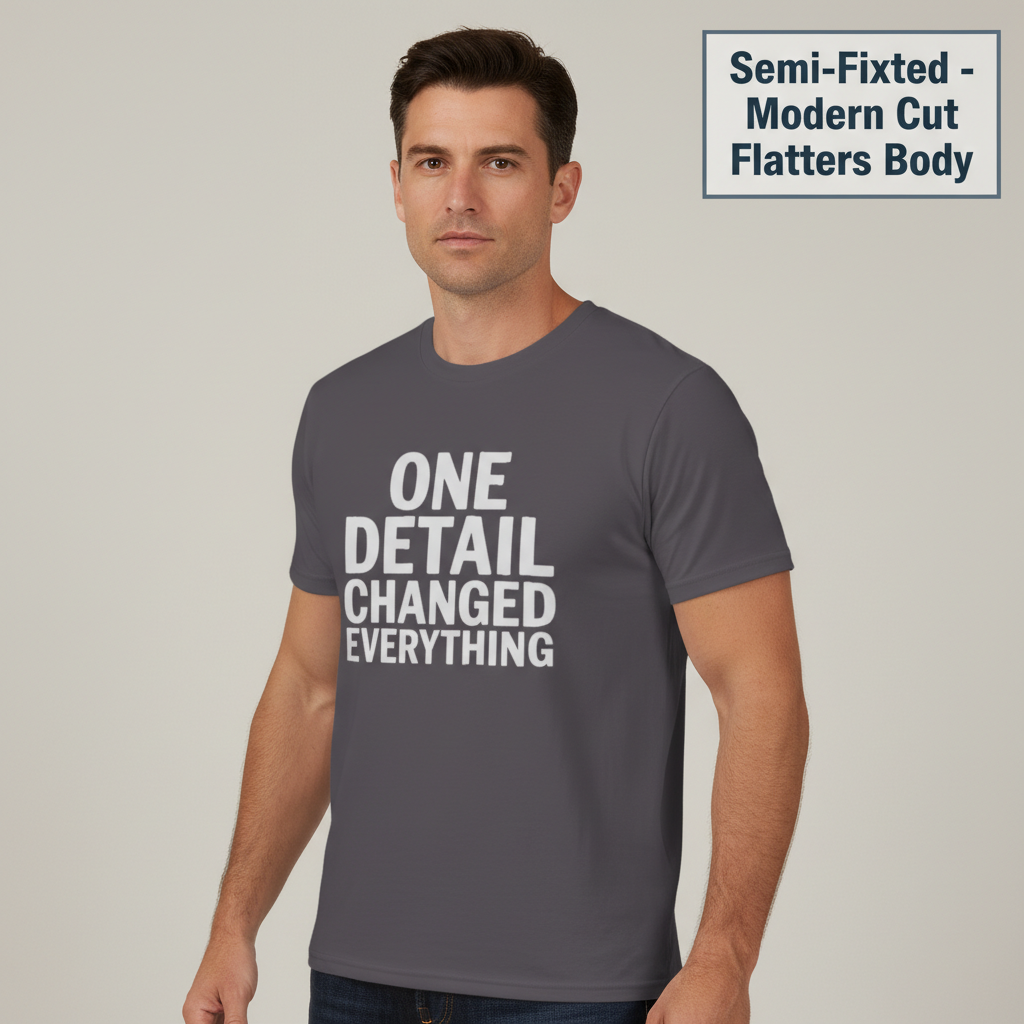 One Detail Changed Everything T-Shirt__benefit