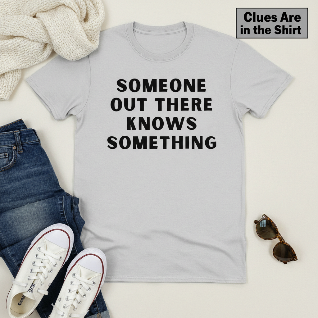 Someone Knows Something T-Shirt__pair