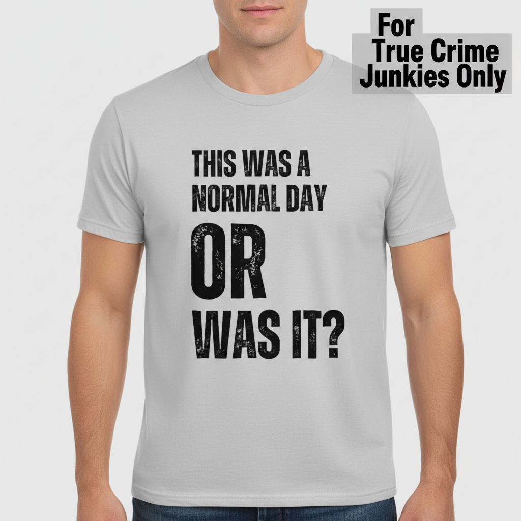Normal Day Mystery T-Shirt__hero