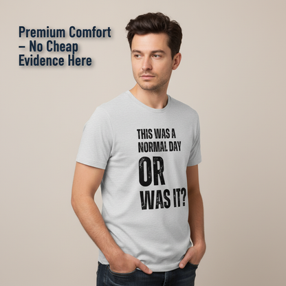 Normal Day Mystery T-Shirt__benefit