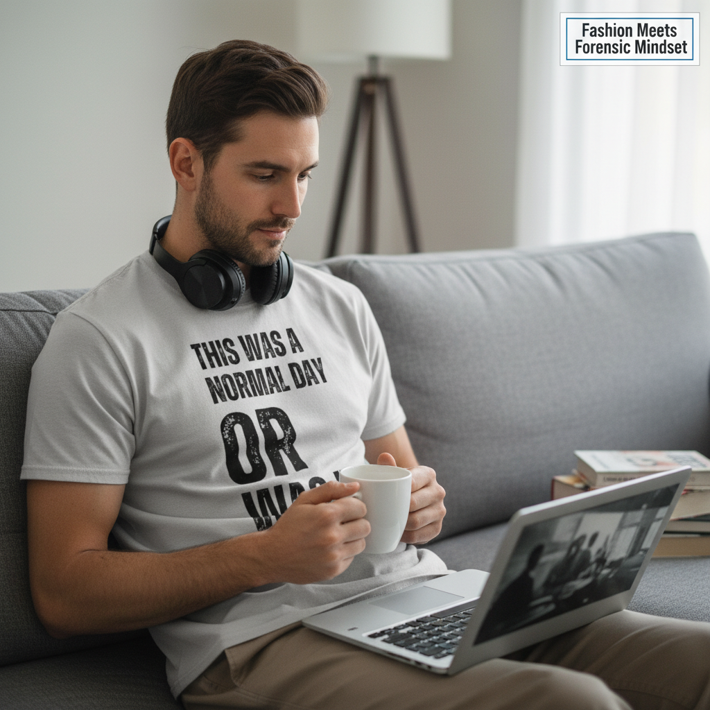 Normal Day Mystery T-Shirt__use