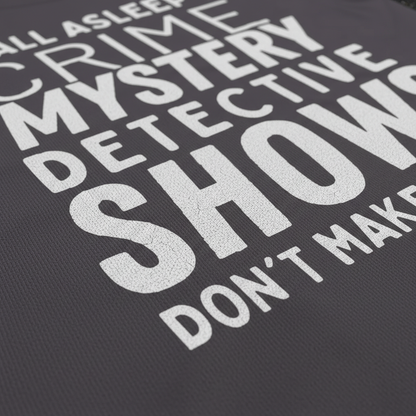 Crime Show Sleep T-Shirt__detail