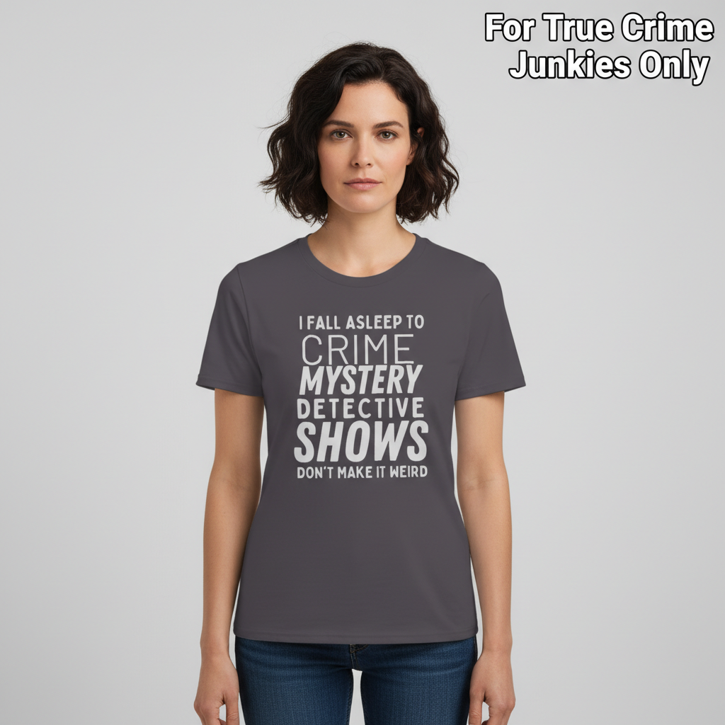 Crime Show Sleep T-Shirt__hero