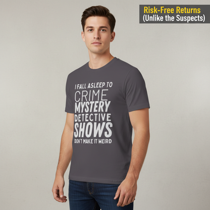 Crime Show Sleep T-Shirt__space