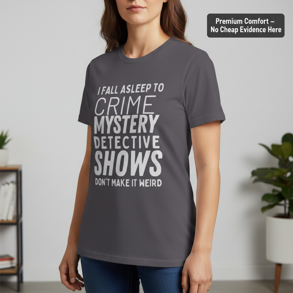 Crime Show Sleep T-Shirt__benefit