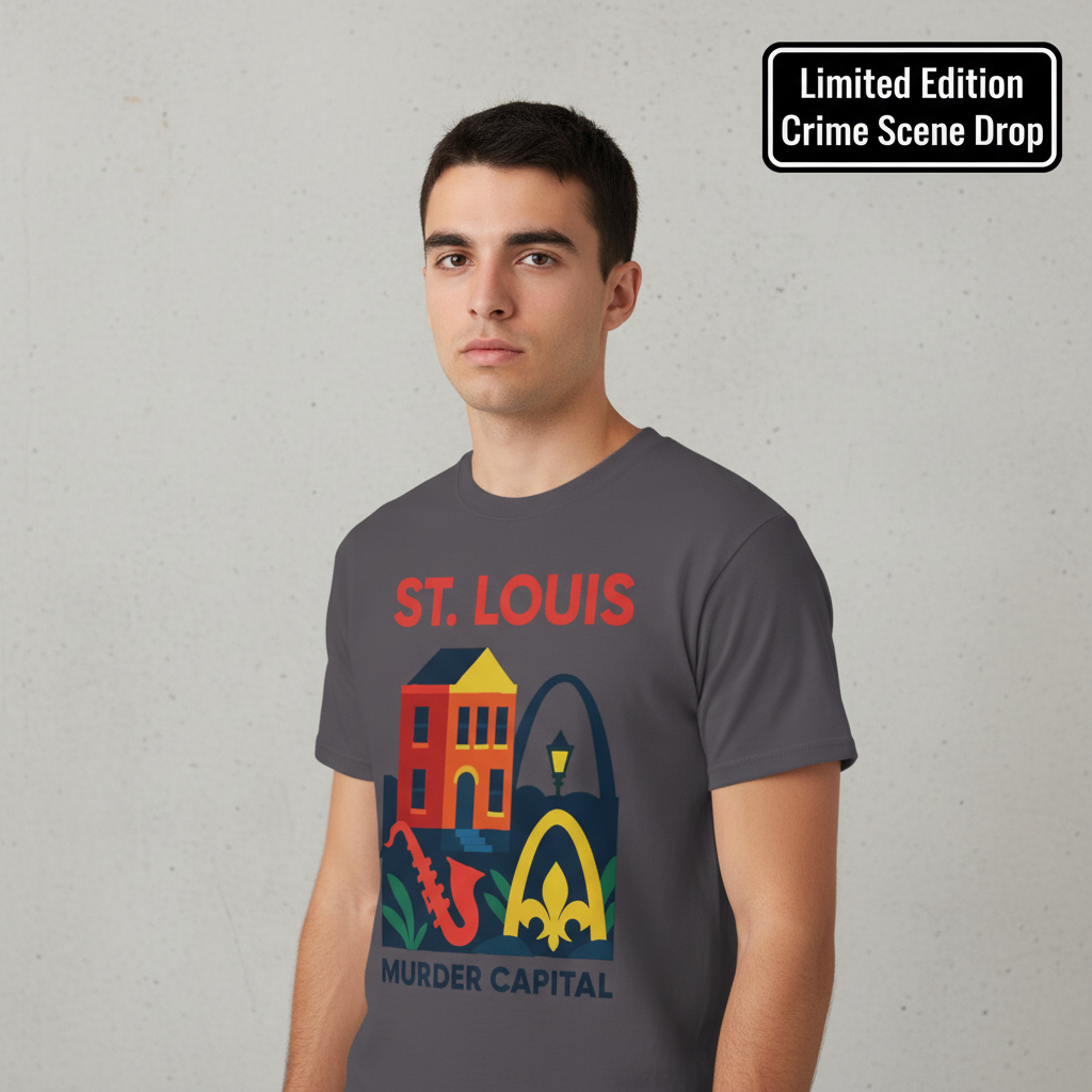 St. Louis Murder Capital T-Shirt__space