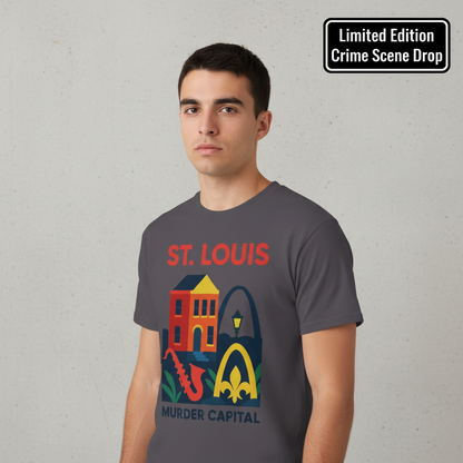 St. Louis Murder Capital T-Shirt__space