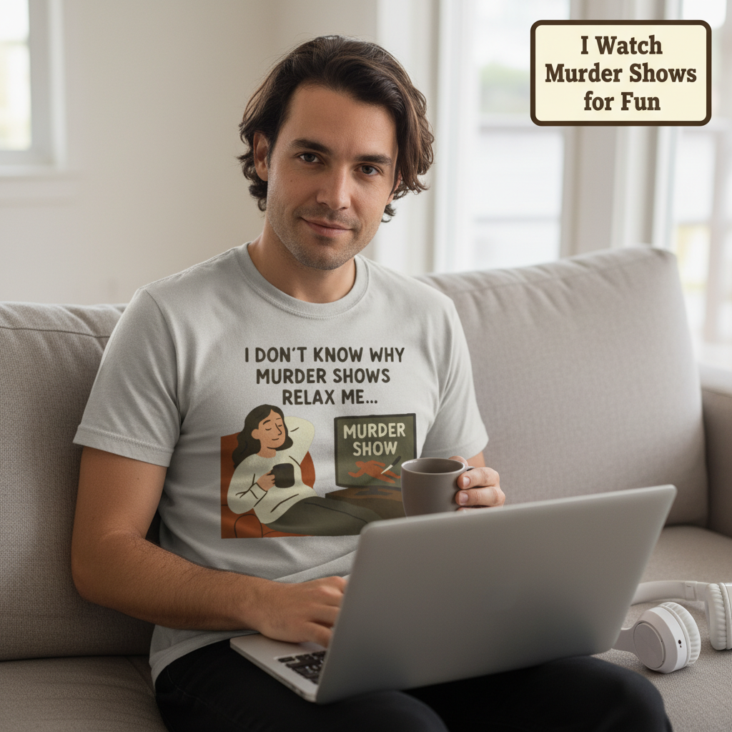 Murder Shows Relax Me T-Shirt__use