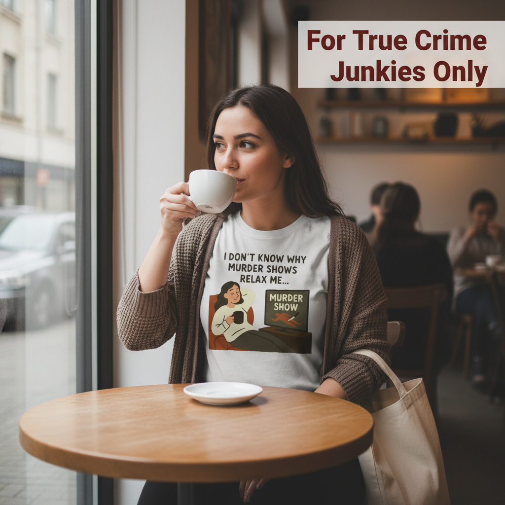 Murder Shows Relax Me T-Shirt__lifestyle