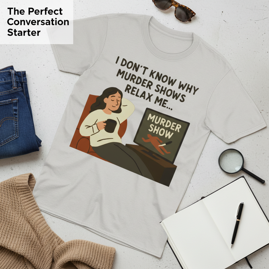 Murder Shows Relax Me T-Shirt__pair