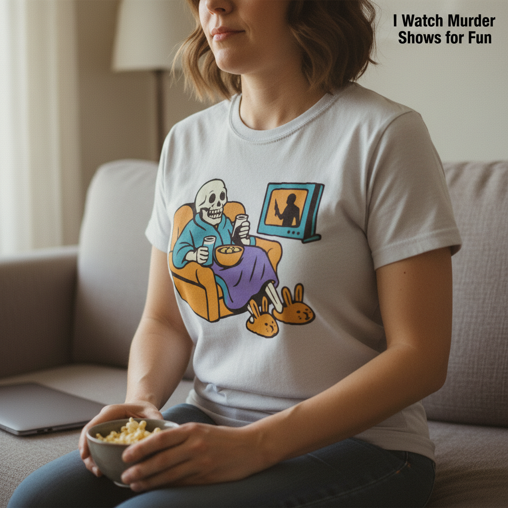 True Crime & Chill T-Shirt__use
