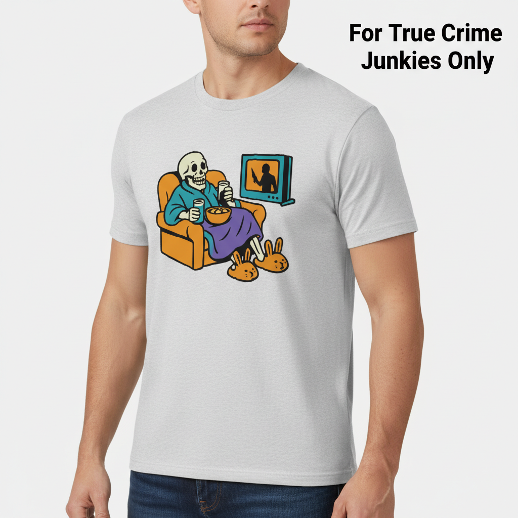 True Crime & Chill T-Shirt__hero