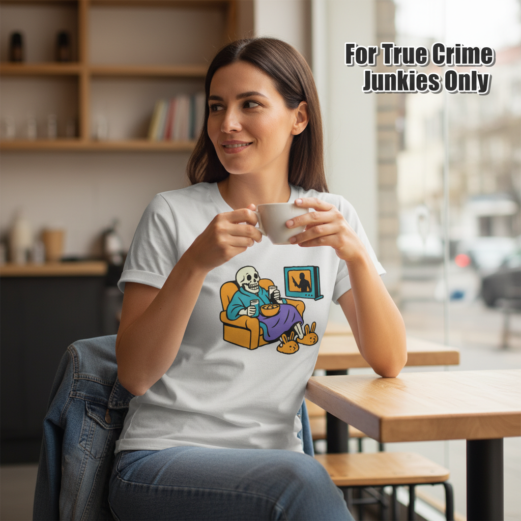 True Crime & Chill T-Shirt__lifestyle