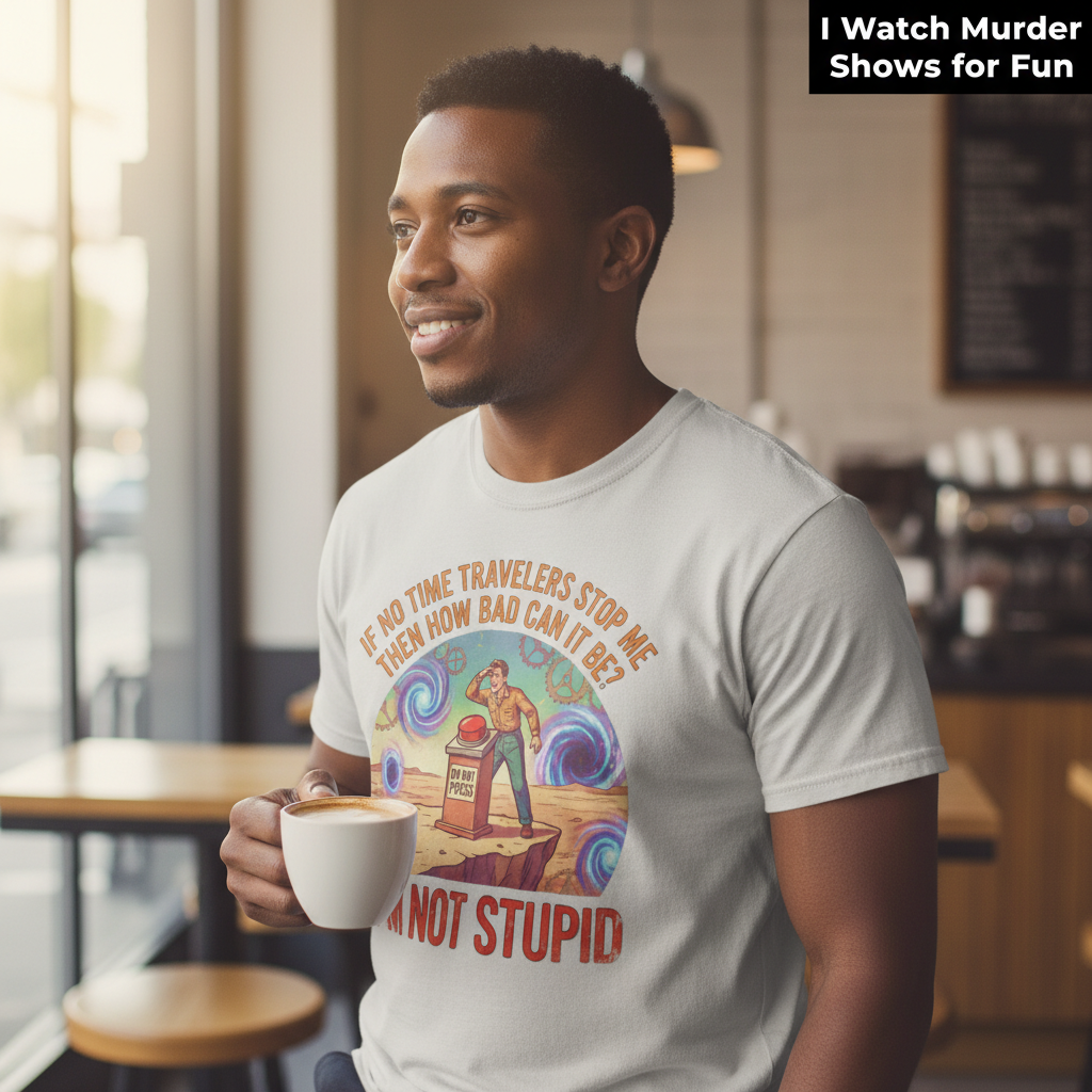 Time Traveler Logic T-Shirt__lifestyle