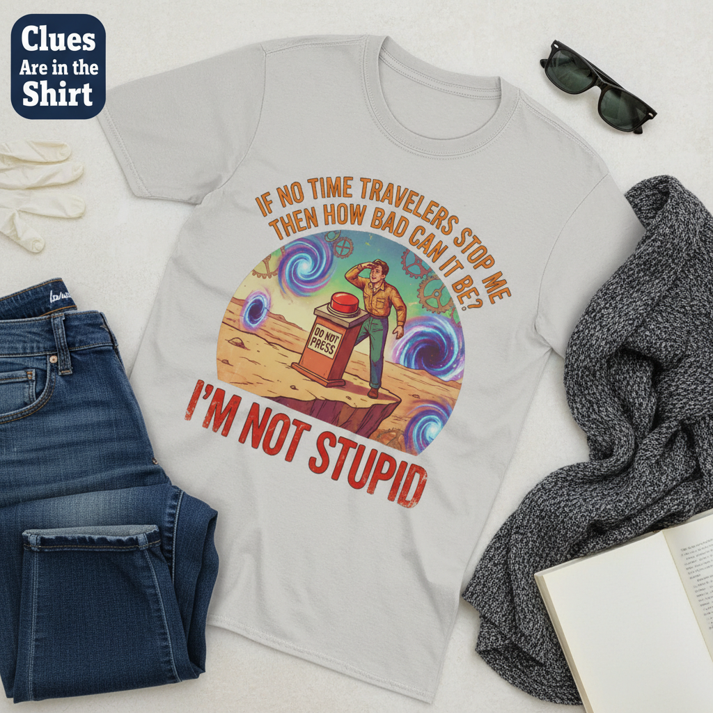 Time Traveler Logic T-Shirt__pair